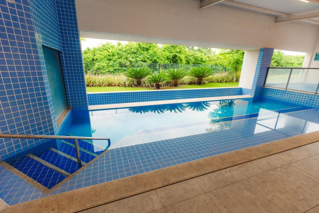 Piscina coberta no Alta Vista Thermas Resort
