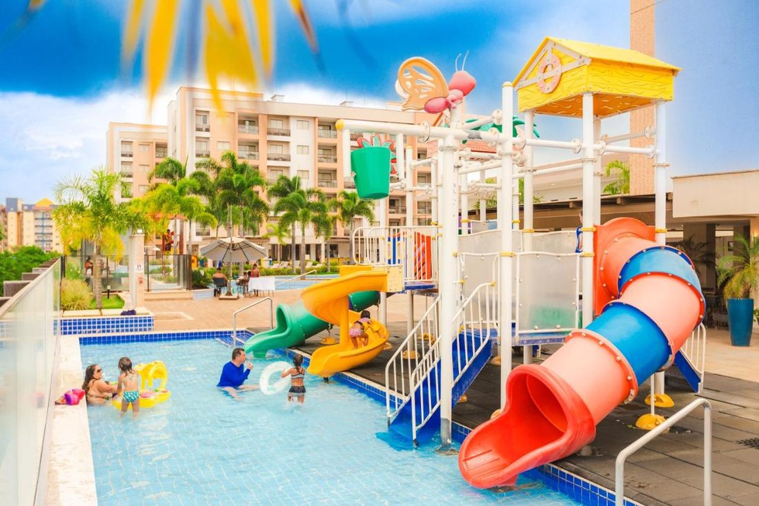 Diversão para as crianças no Alta Vista Thermas Resort